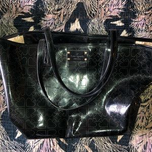 Black Kate Spade purse/tote